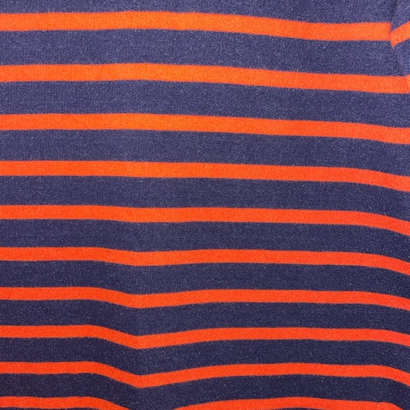 Long Sleeves Old Navy Dress, Navy Blue & Red Stripes, Size L - Picture 2 of 2